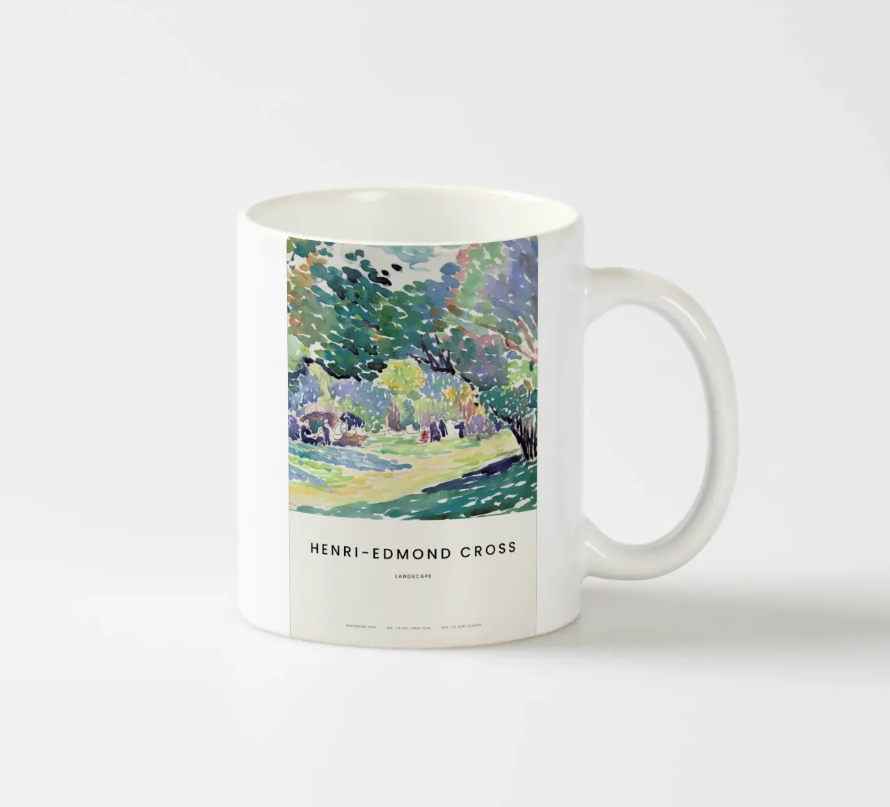 Cross - Landscape tazza in ceramica da Vintage by JUNIQE