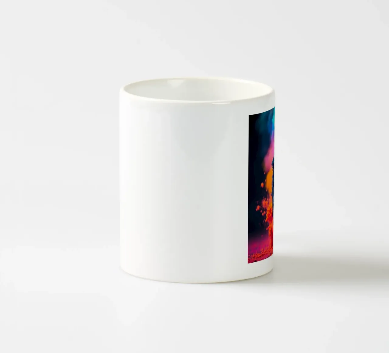 The colorful Bernese Mountain Dog #120 ceramic mug by Yumis.Beargang.and.Me