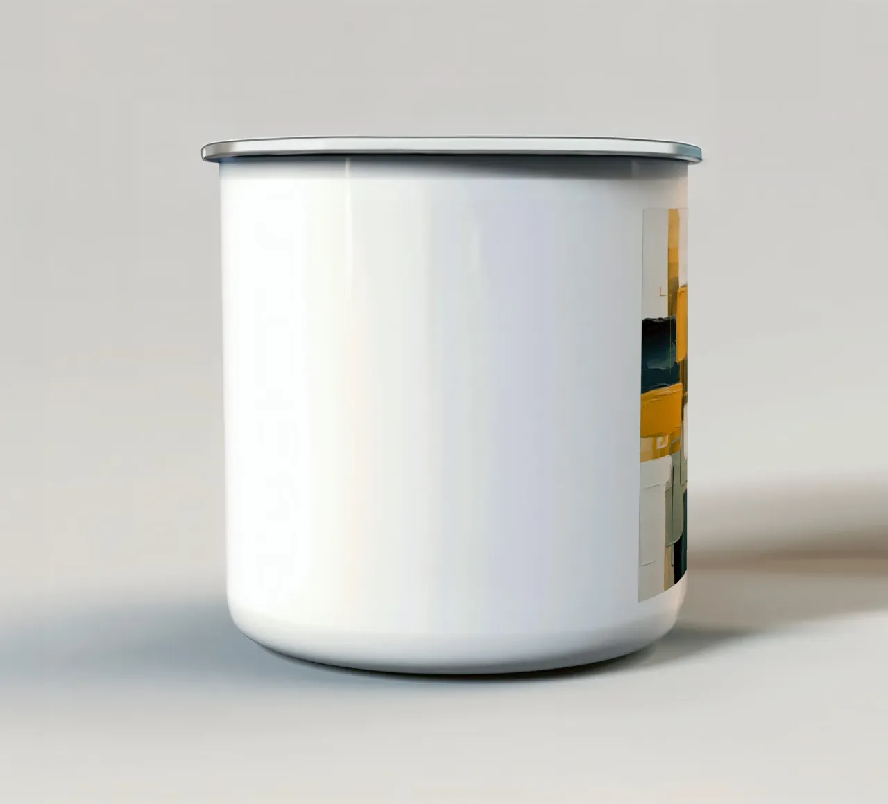 Arte da parete di Imagine tazza in smalto da Imagine