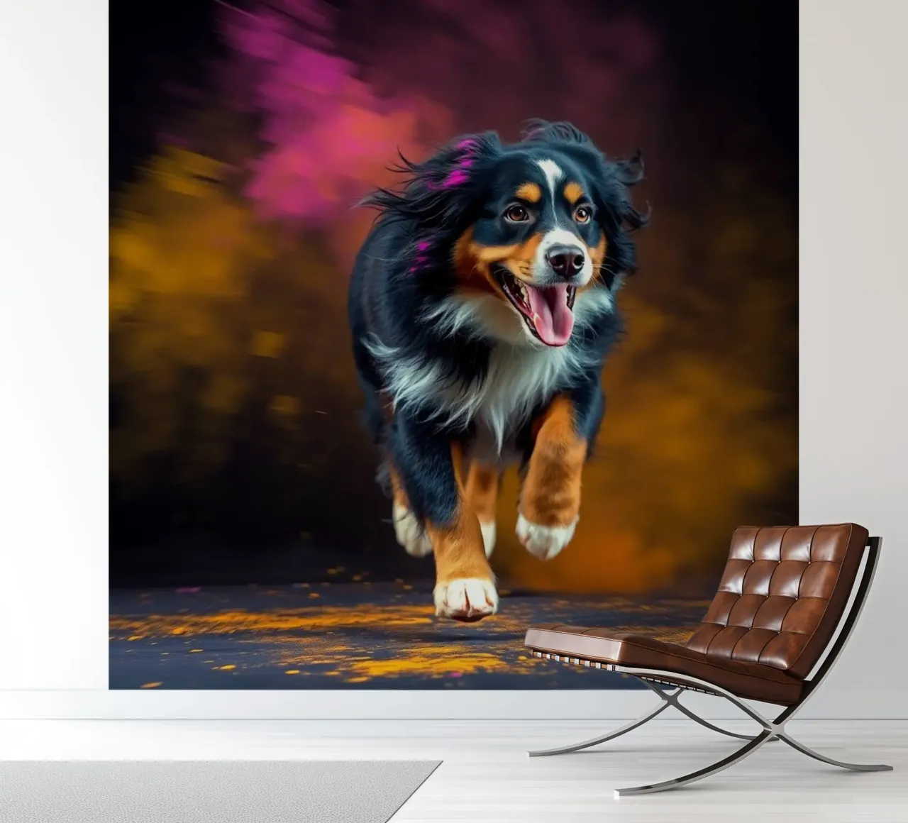 The colorful Bernese Mountain Dog #121 photo wallpaper by Yumis.Beargang.and.Me