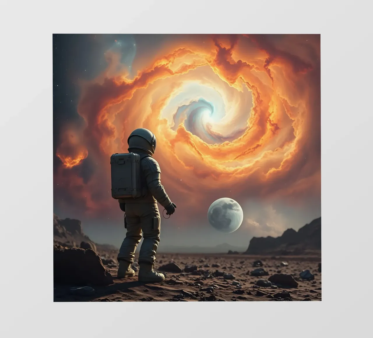 Lone Astronaut telo in pvc da Anita's Dream