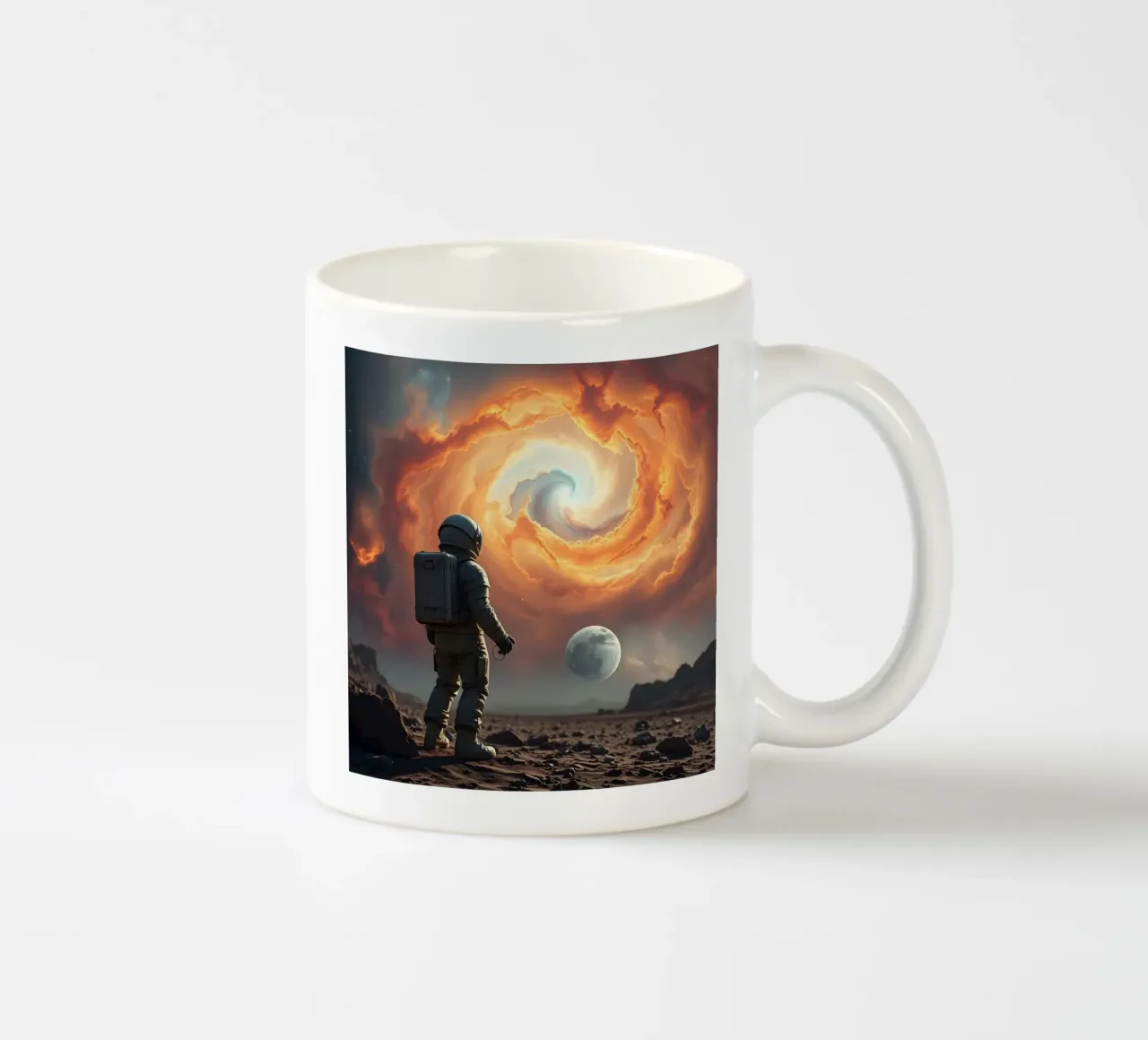 Lone Astronaut tazza in ceramica da Anita's Dream