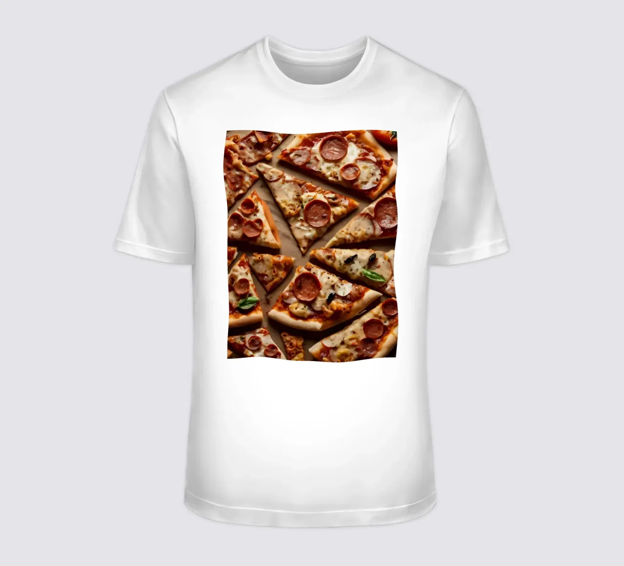 Abstract textured artwork featuring organic layers of muted t-shirt by DesignDoodle