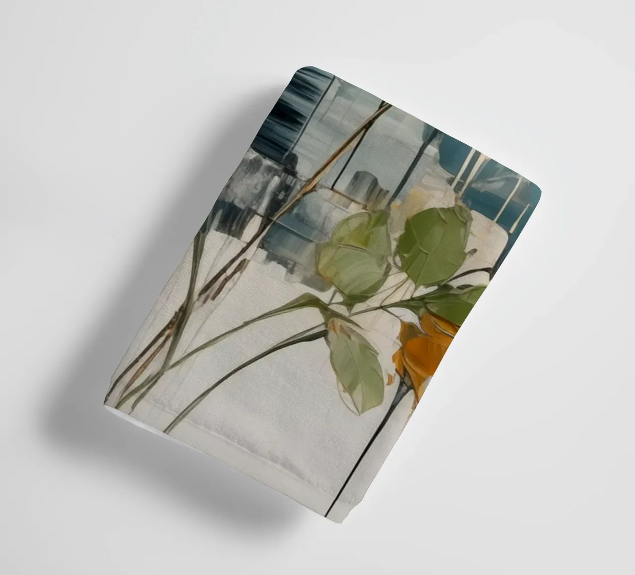 Fiori astratti asciugamano da bagno da Imagine