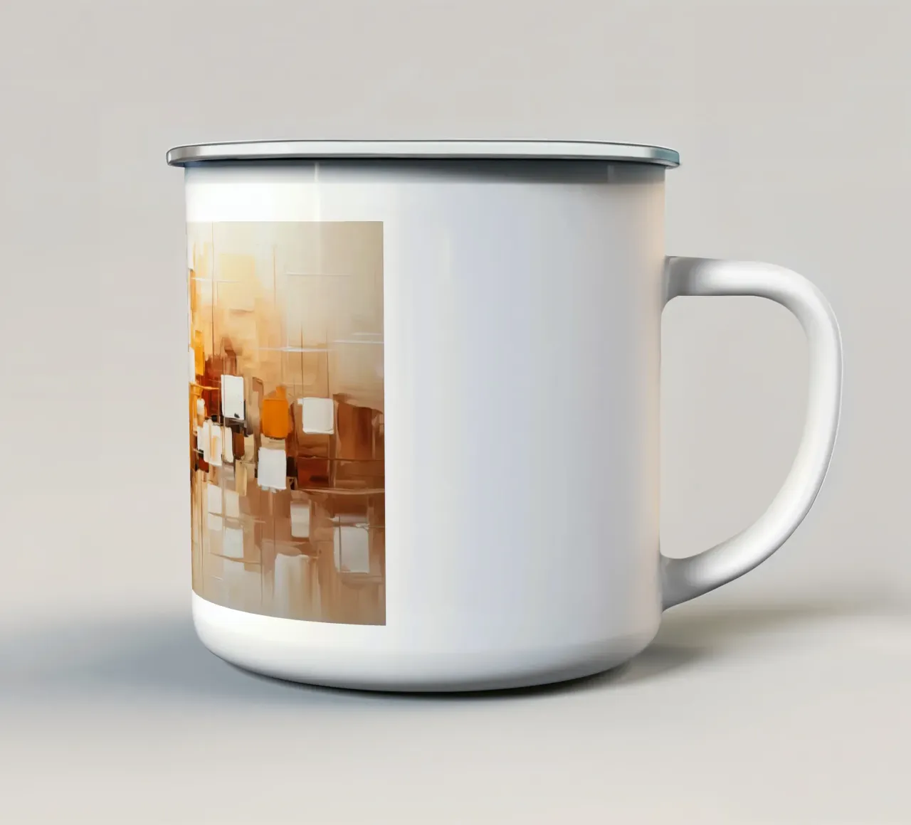 Arte da parete di Imagine tazza in smalto da Imagine