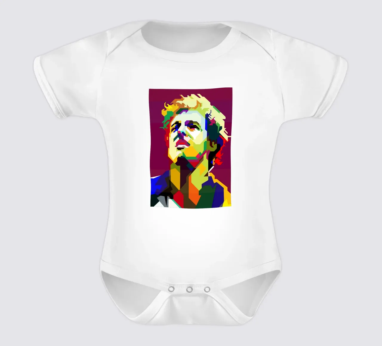 Bruce Springsteen Rock américain WPAP Trending Now body bébé de Artkreator