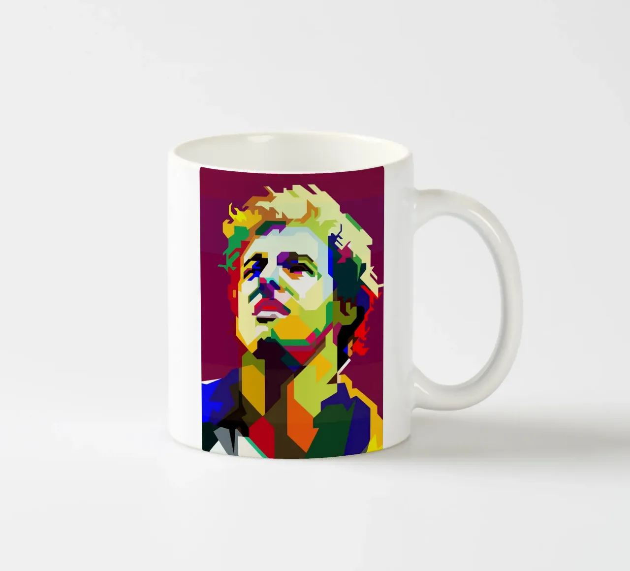 Bruce Springsteen Rock americano WPAP Trending Now tazza in ceramica da Artkreator