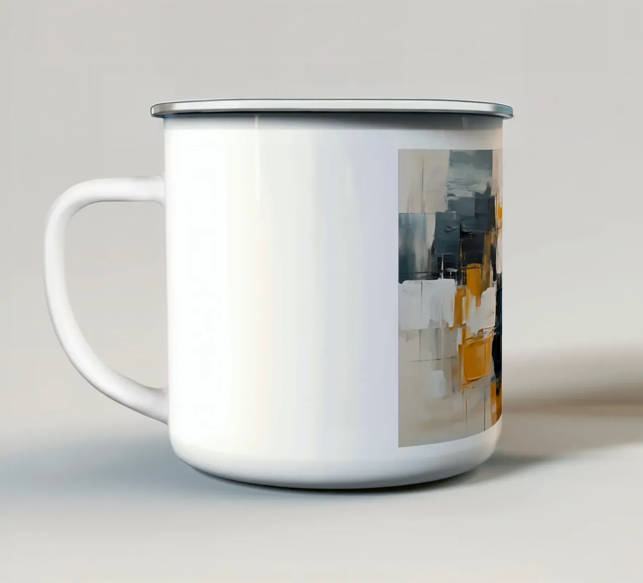 Arte da parete di Imagine tazza in smalto da Imagine