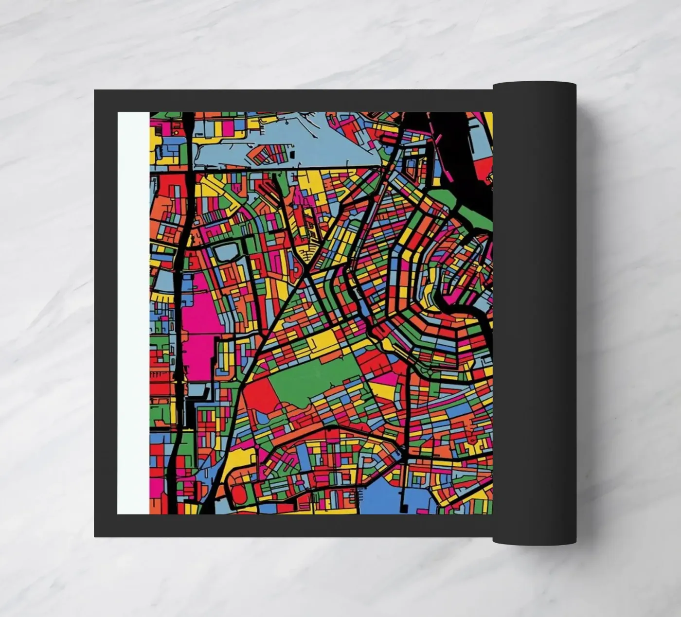 Amsterdam doormat by The Cartography Collection