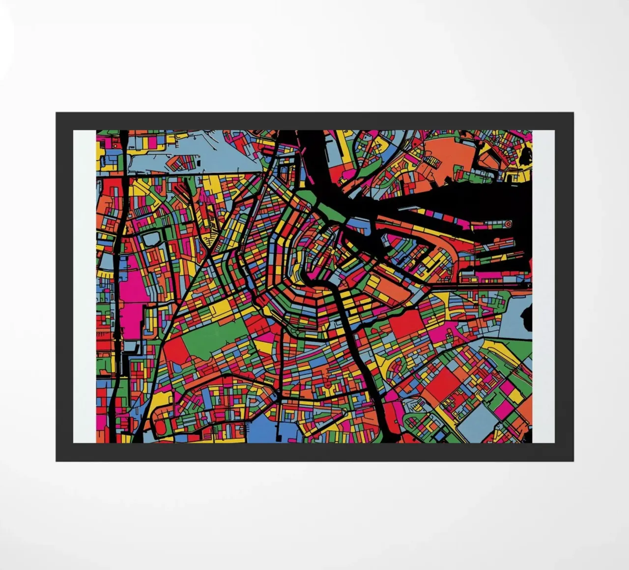 Amsterdam zerbino da The Cartography Collection