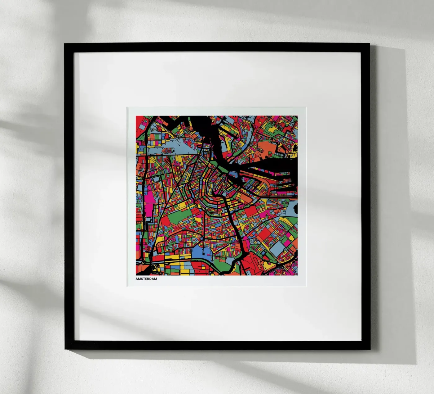 Amsterdam poster by The Cartography Collection