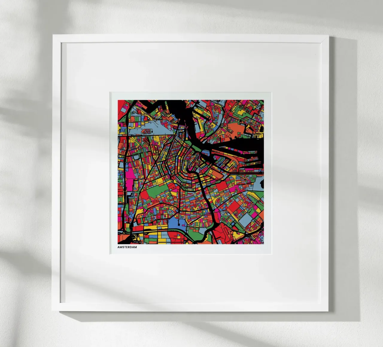 Amsterdam poster da The Cartography Collection