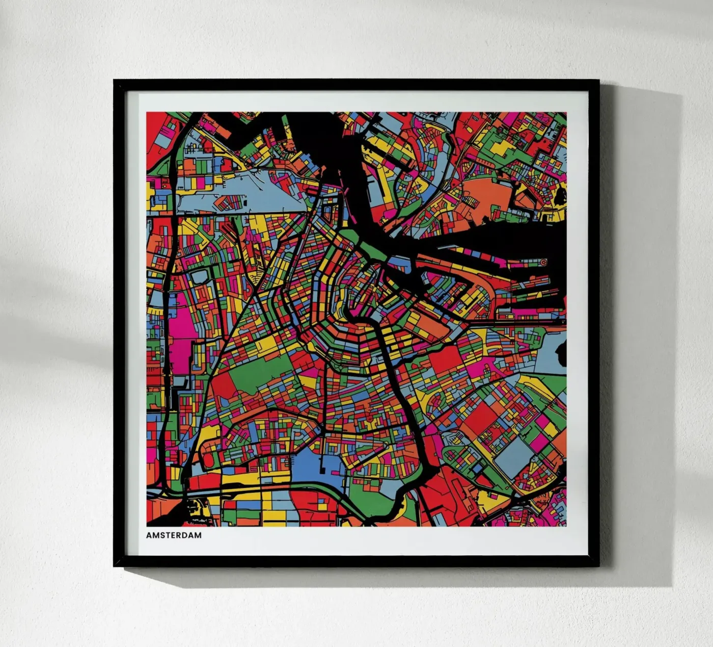 Amsterdam poster by The Cartography Collection