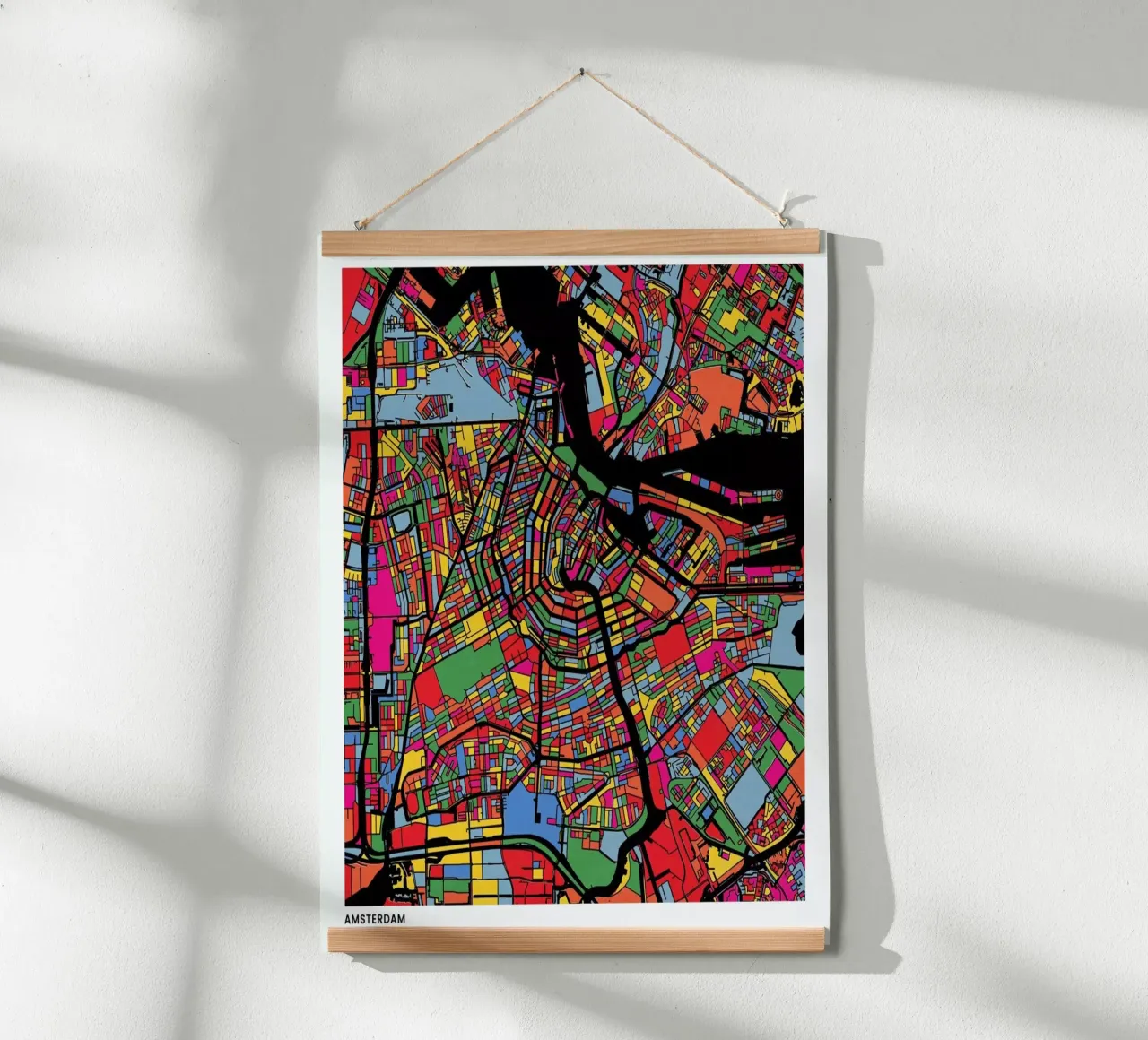 Amsterdam poster da The Cartography Collection