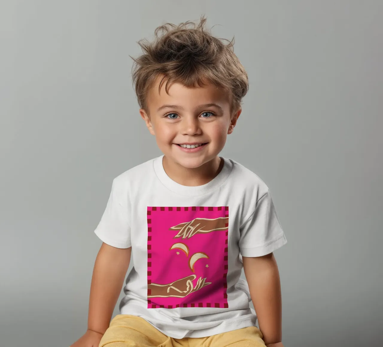 Scambio celeste - Un paio di lune t-shirt bambini da 83oranges