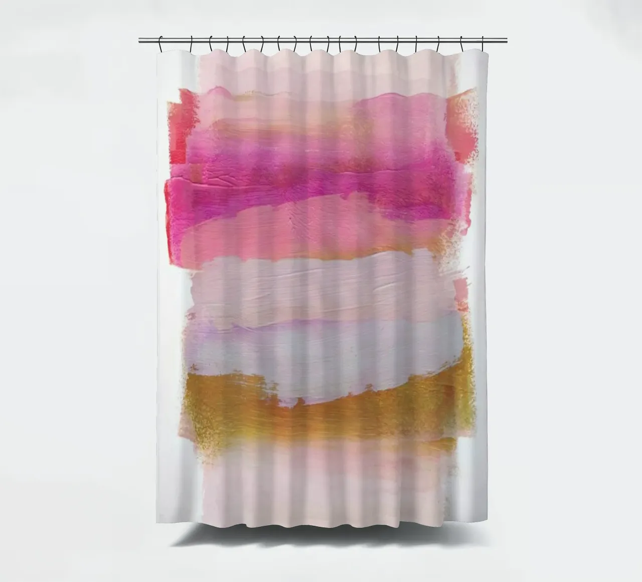 Abstract Brush Strokes 45 tenda da doccia da Mareike Böhmer