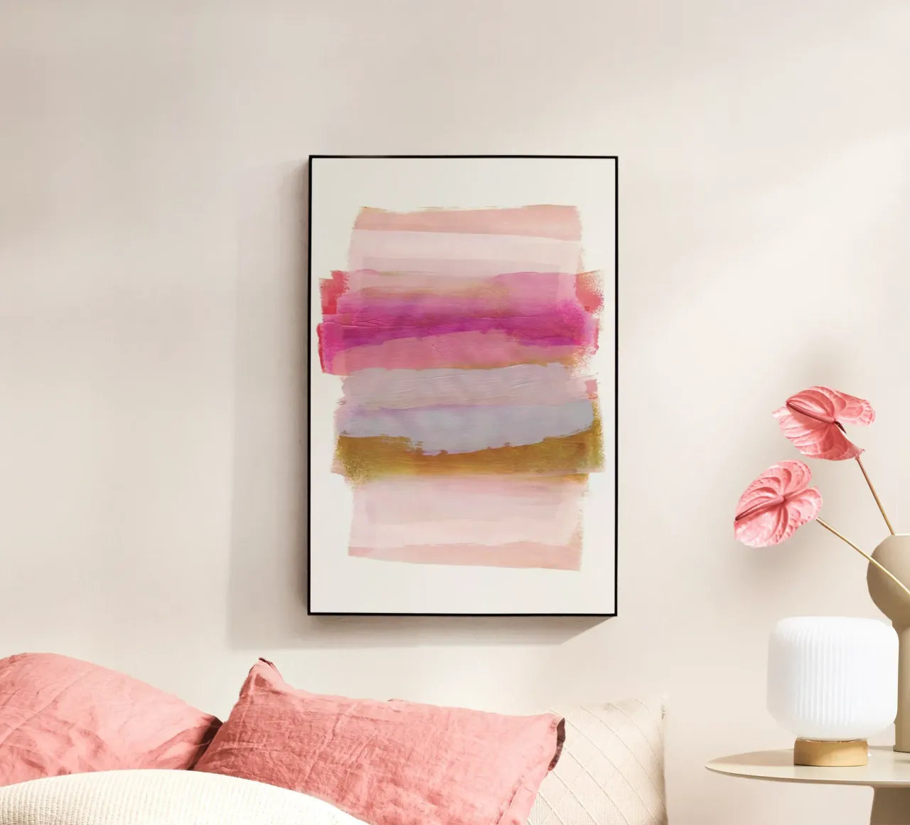 Abstract Brush Strokes 45 plexiglass da Mareike Böhmer
