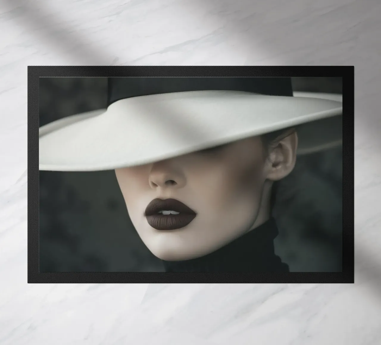 Donna con cappello zerbino da Imagine