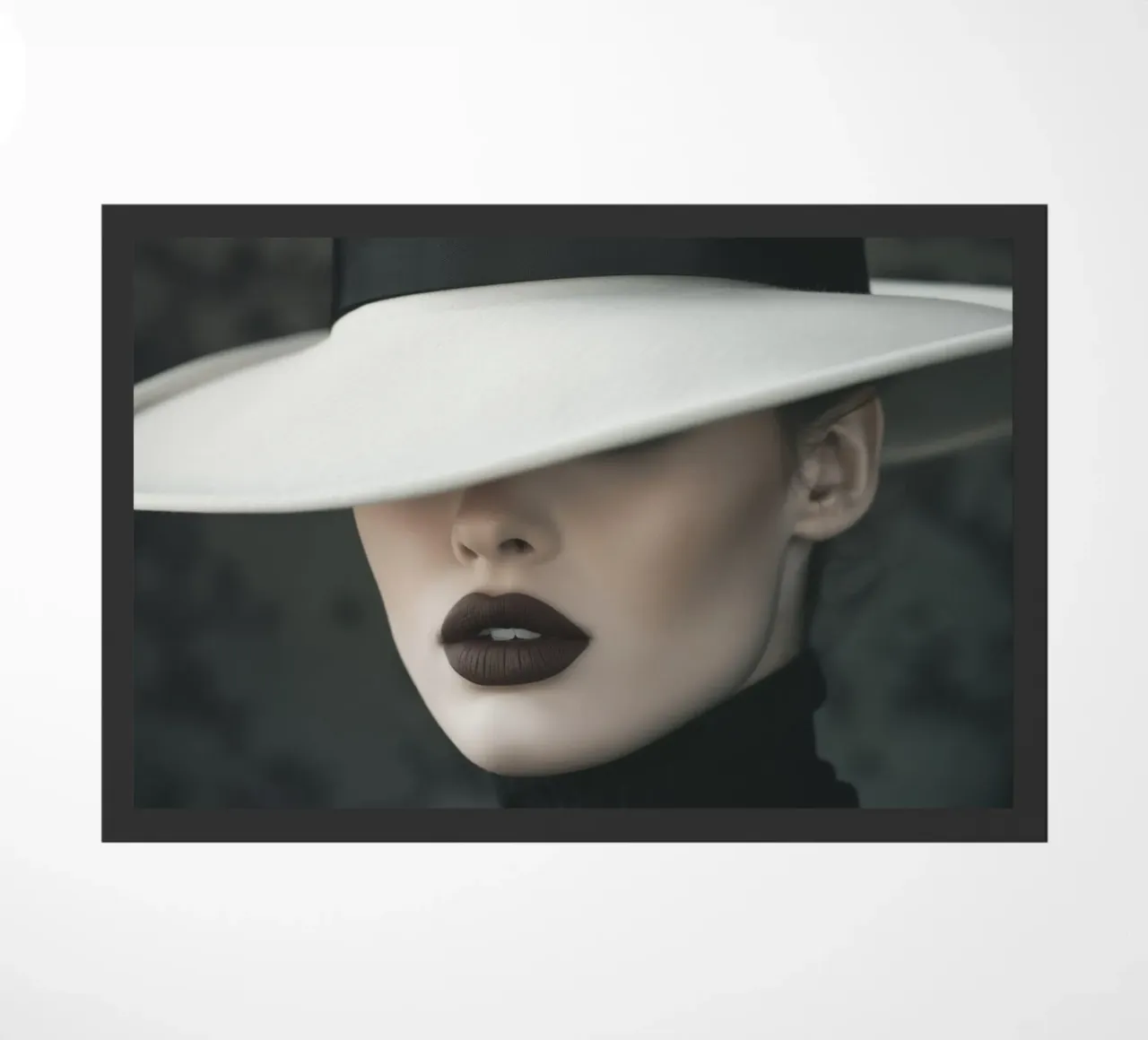 Donna con cappello zerbino da Imagine
