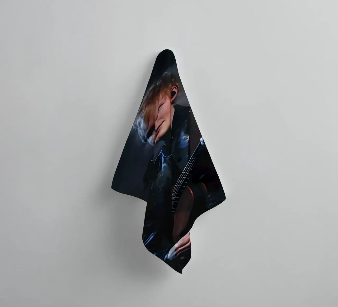 Ed Sheeran asciugamano da bagno da Low poly art