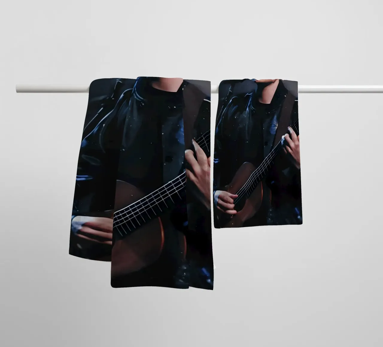 Ed Sheeran asciugamano da bagno da Low poly art