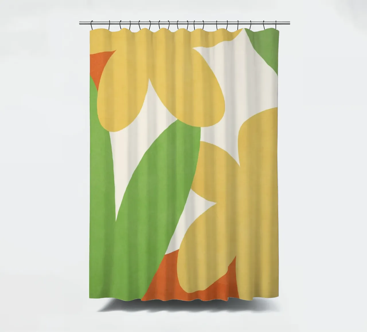 Composizione Fiori gialli tenda da doccia da MoonlightPrint