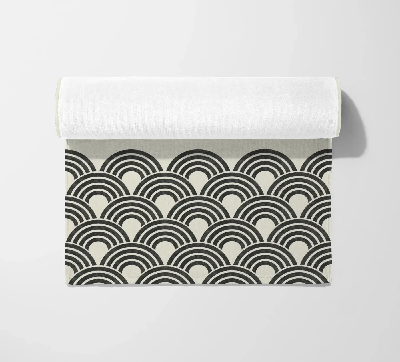 Sun Wave Pattern - Oriental telo mare da MoonlightPrint