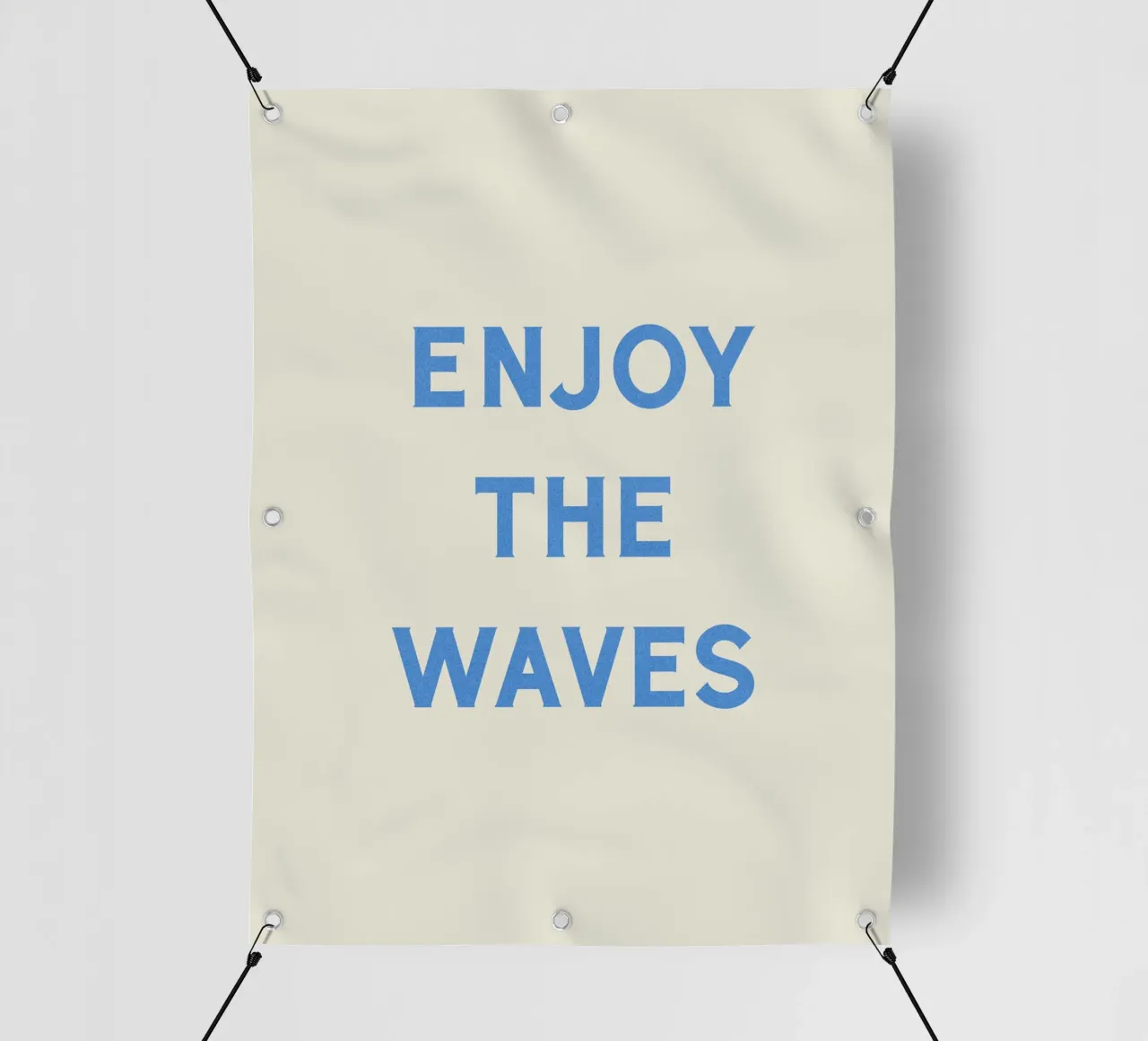 Enjoy The Waves - Typography pvc cover by MoonlightPrint