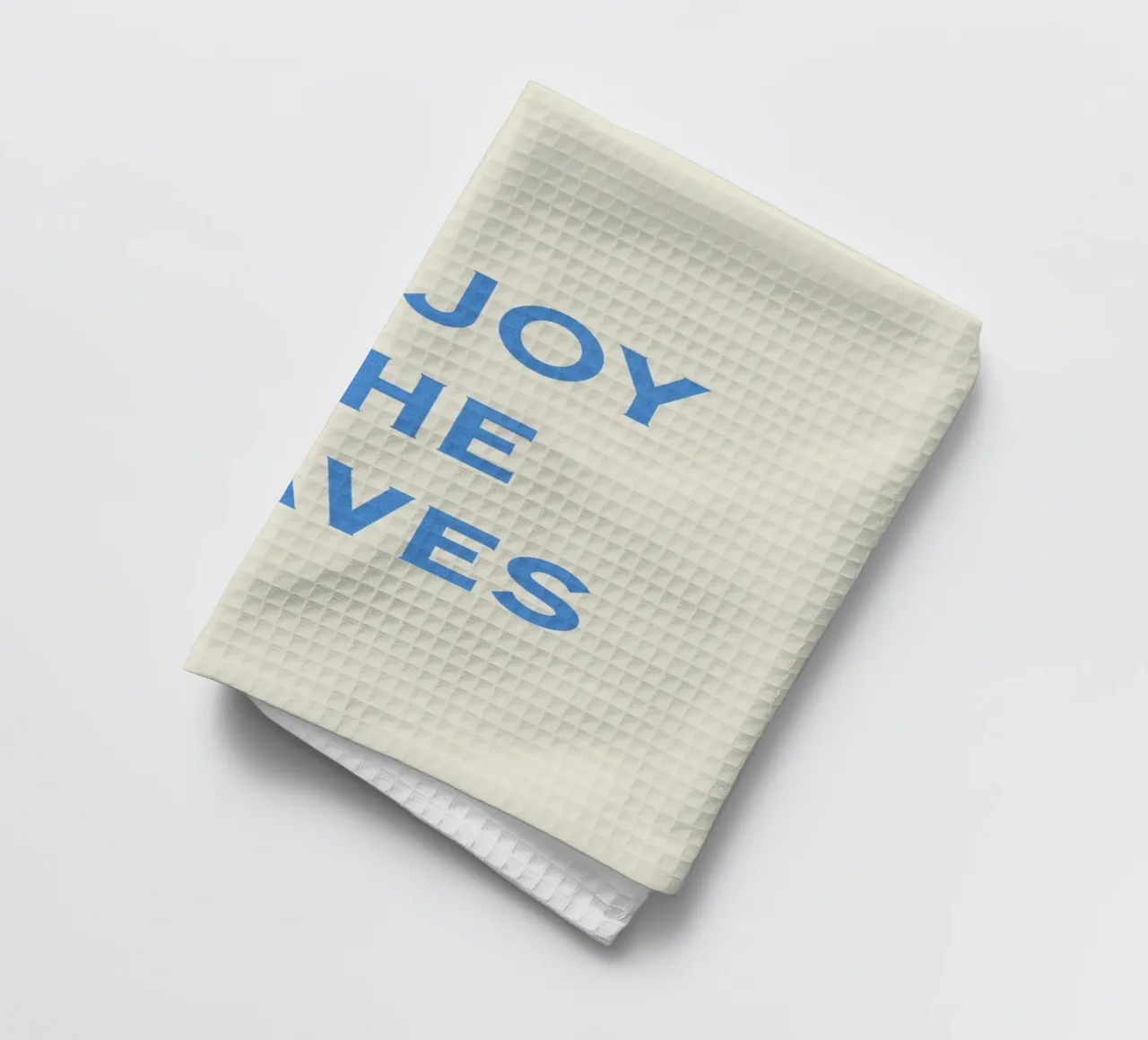 Enjoy The Waves - Typographie torchon de MoonlightPrint