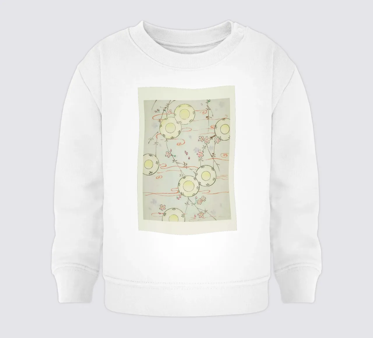 Shin-Bijutsukai - Floral Flow felpa neonato da Vintage by JUNIQE
