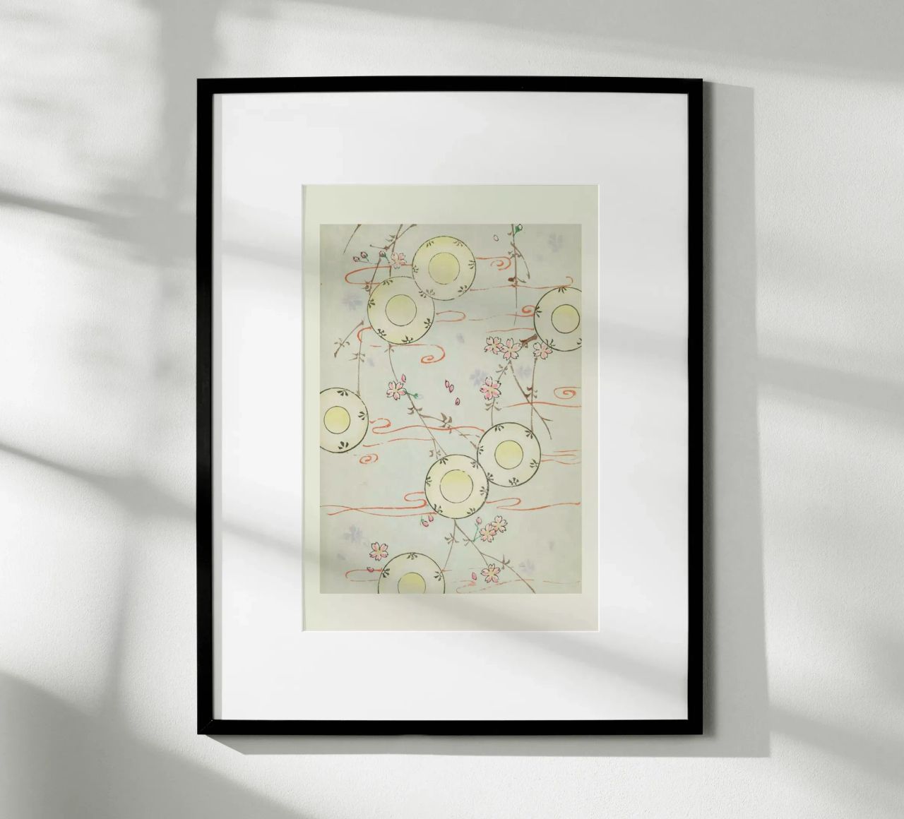 Shin-Bijutsukai - Floral Flow poster de Vintage by JUNIQE