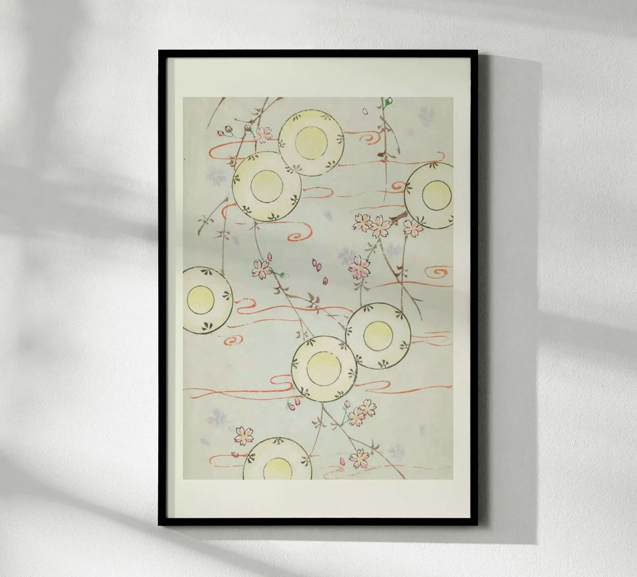 Shin-Bijutsukai - Floral Flow poster de Vintage by JUNIQE