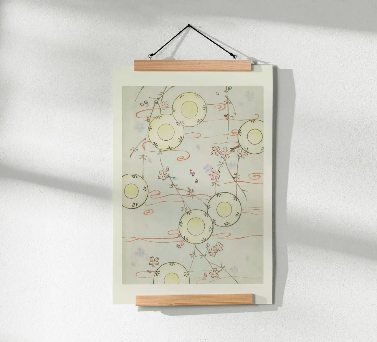 Shin-Bijutsukai - Floral Flow poster de Vintage by JUNIQE