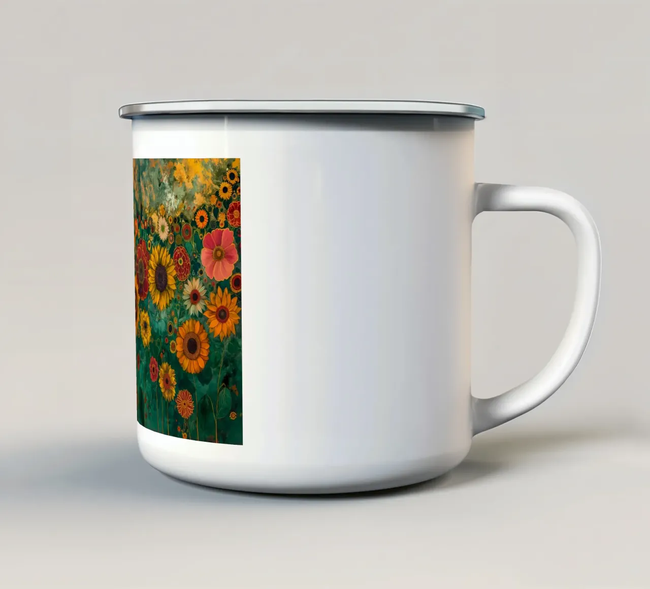 Arte da parete di Imagine tazza in smalto da Imagine