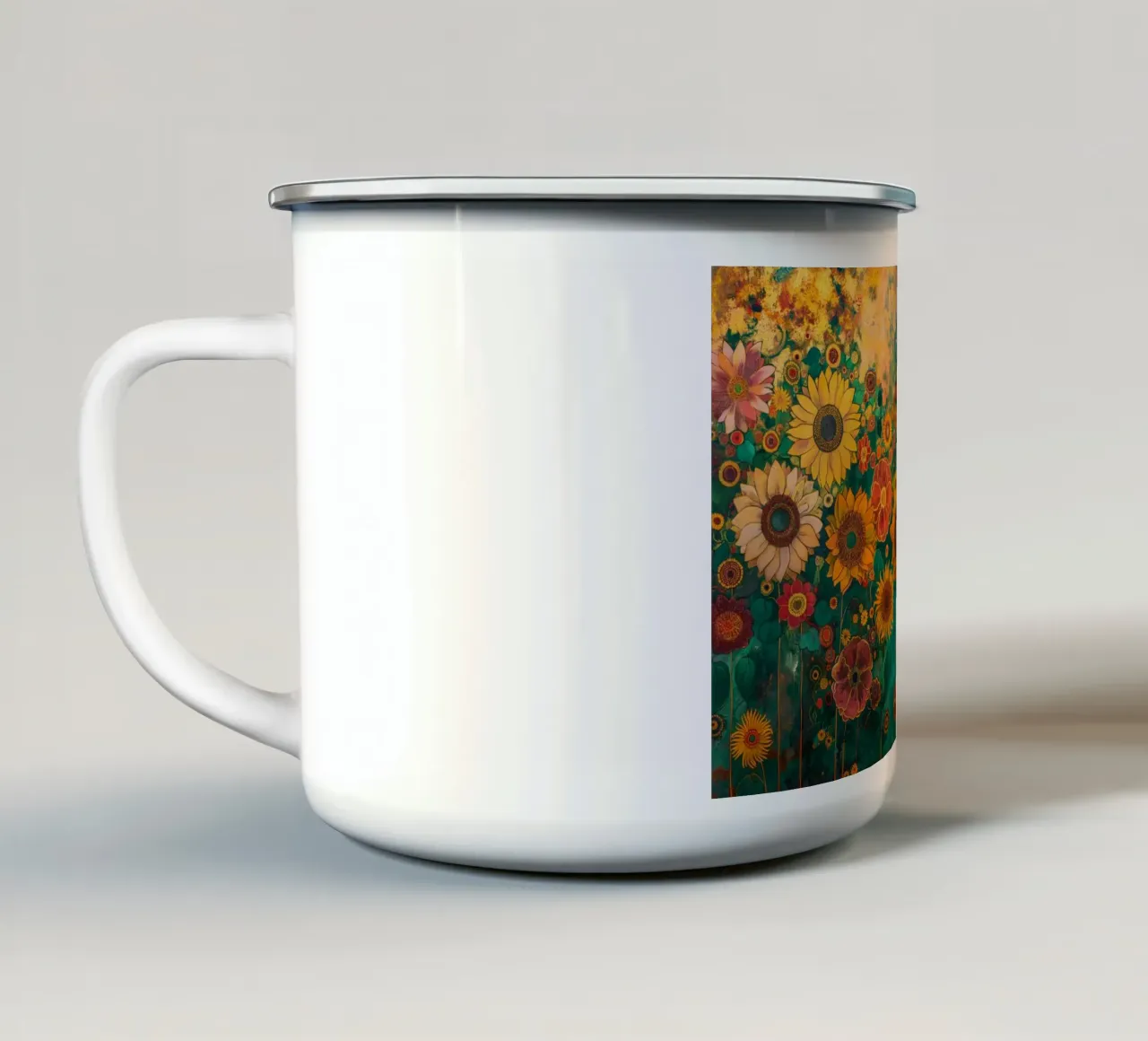 Arte da parete di Imagine tazza in smalto da Imagine