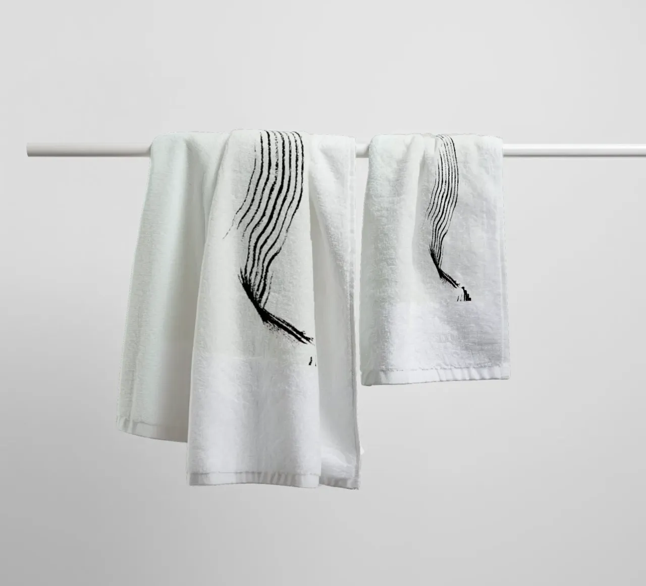 Fluent 06 badhanddoek van STUDIO LEEMO