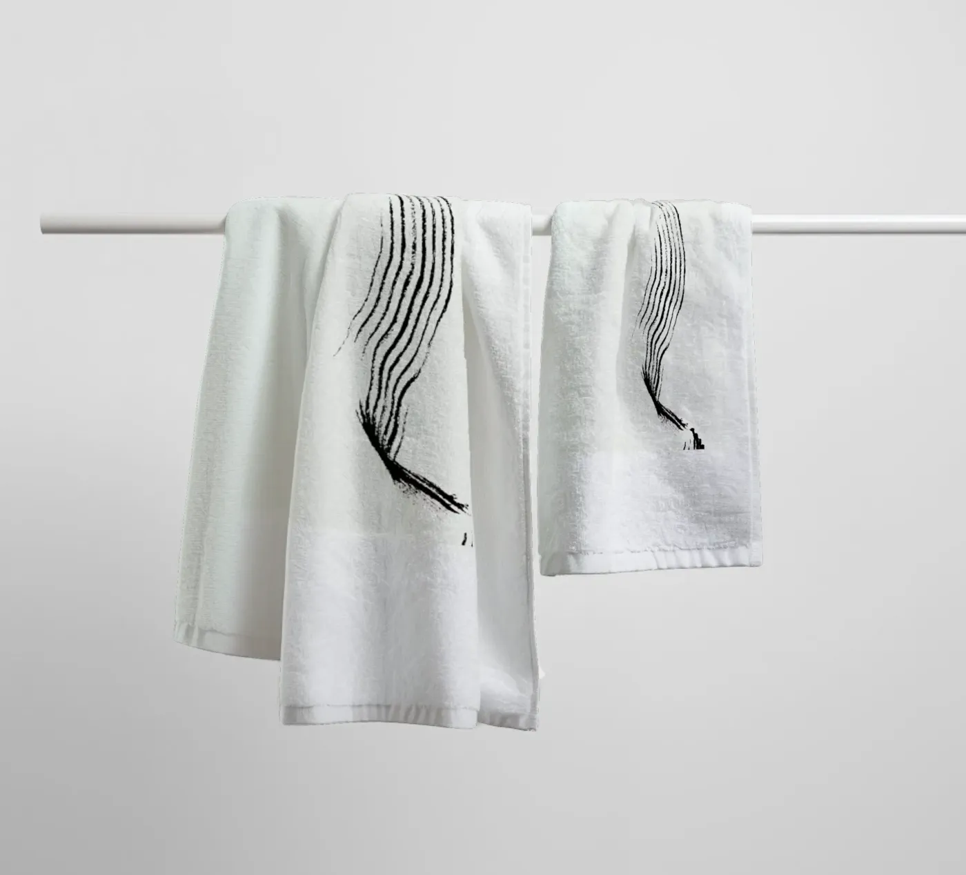 Fluent 06 badhanddoek van STUDIO LEEMO