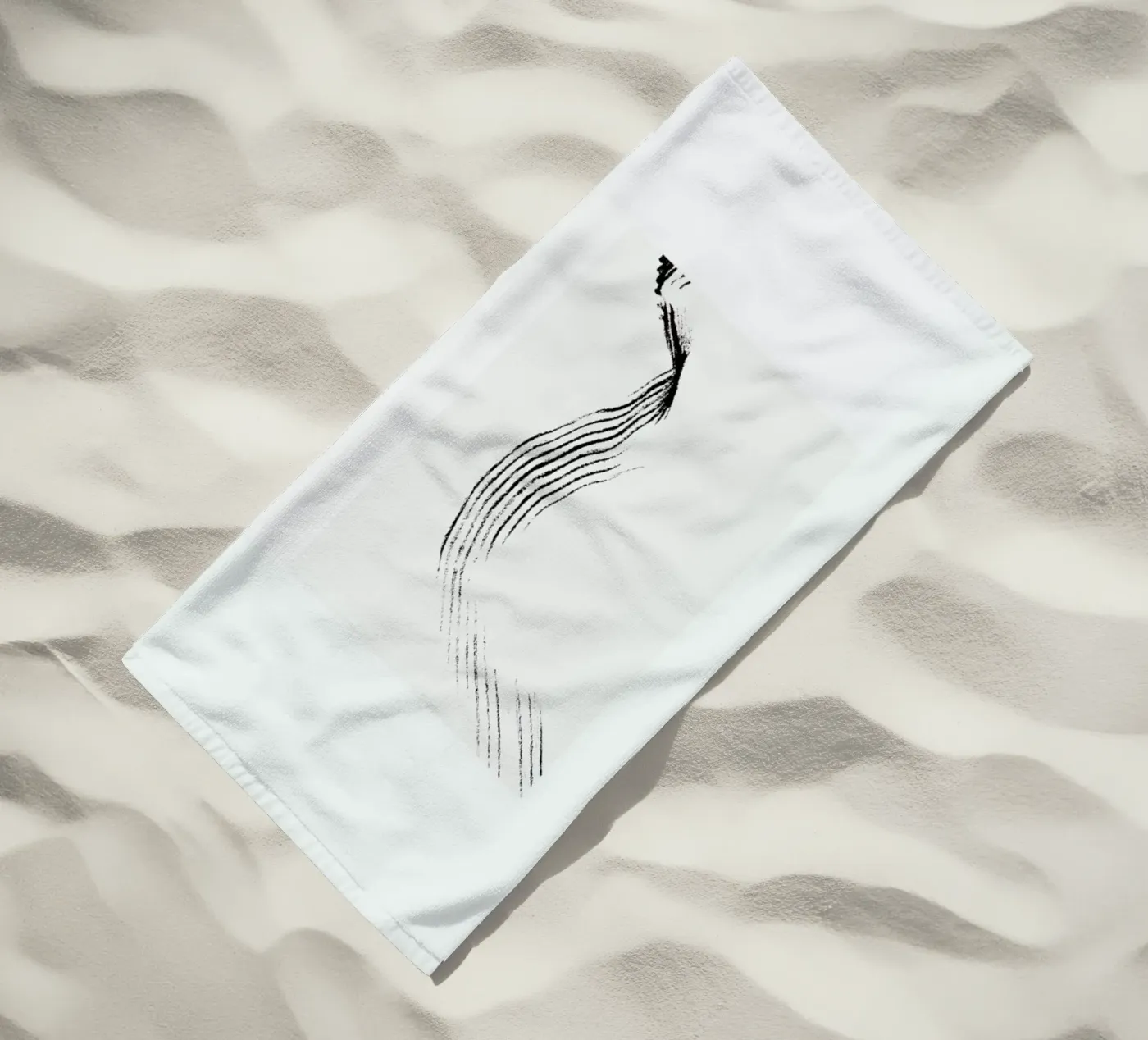 Fluent 06 strandhanddoek van STUDIO LEEMO