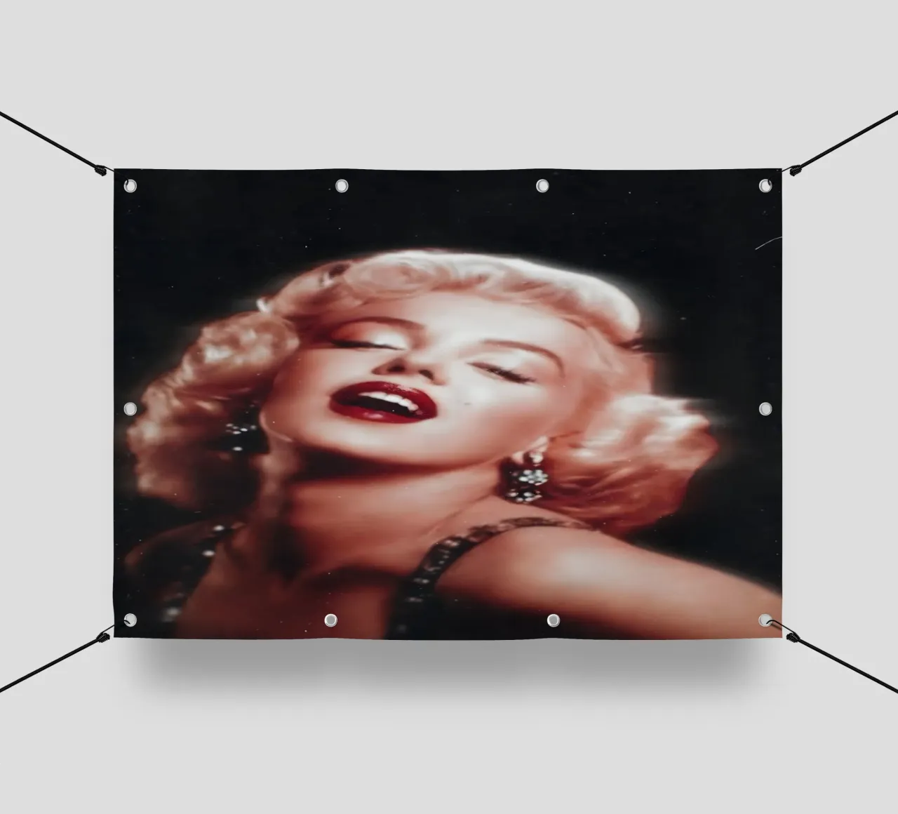 Storia Da Marilyn telo in pvc da Low poly art
