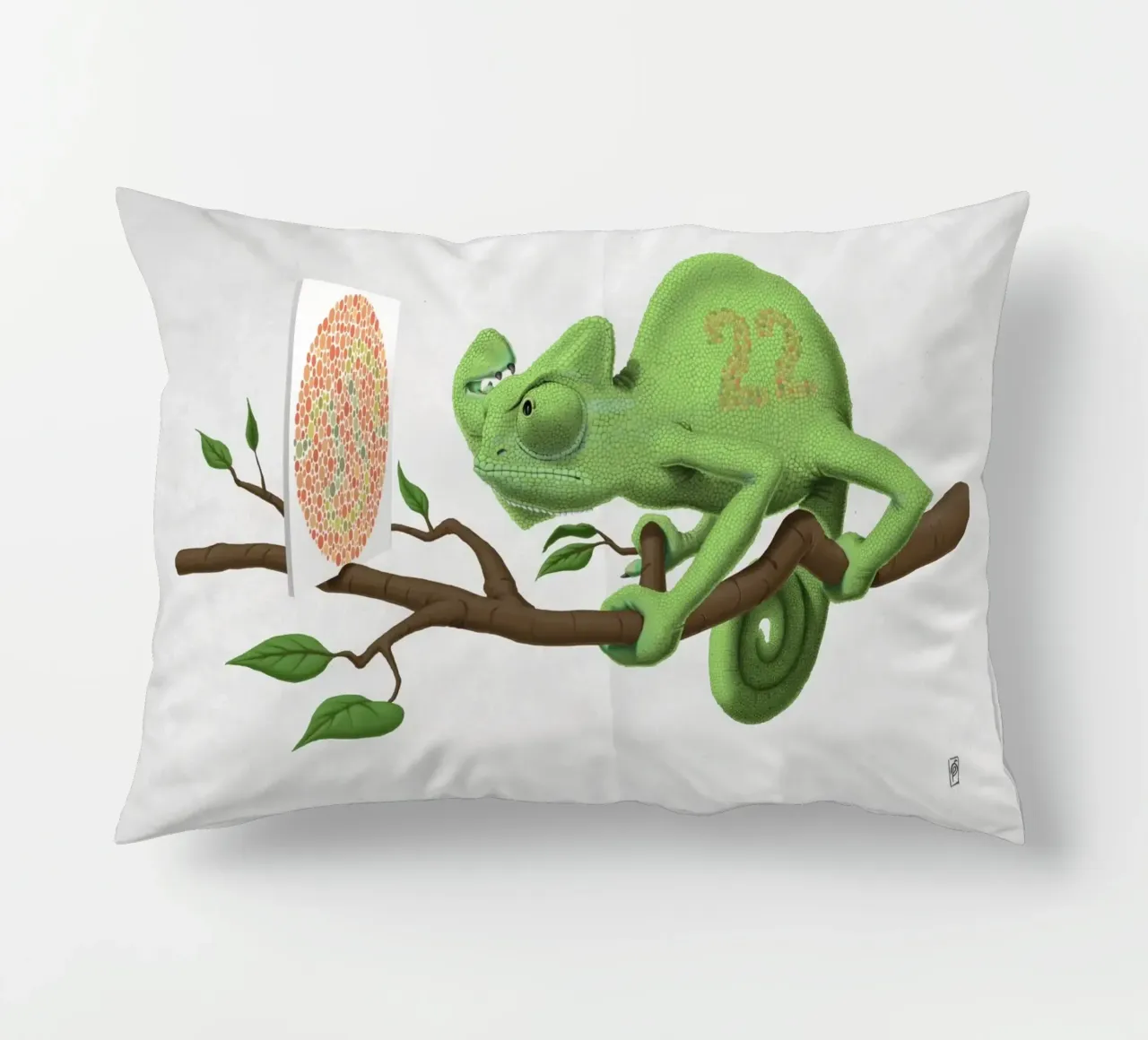 Can´t see it myself (Wordless) cuscino da Rob Art | Illustration