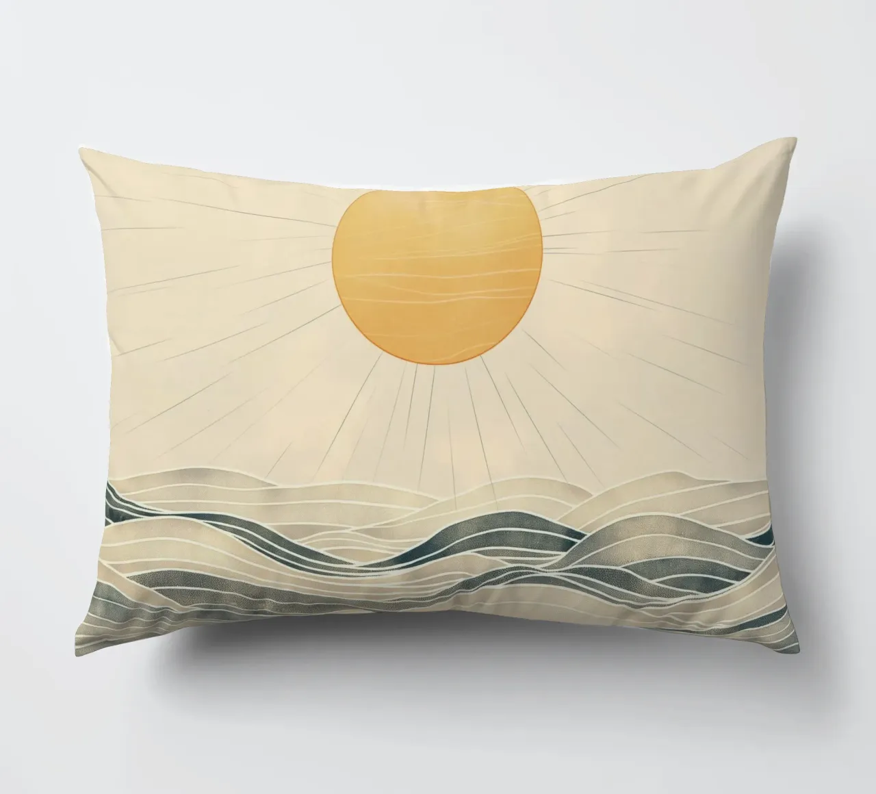 Il sole sul mare cuscino da Imagine
