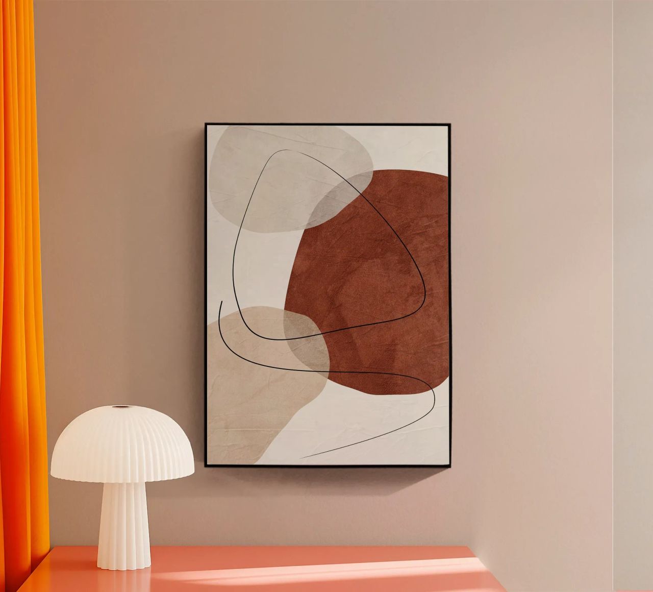 forme astratte linea forme organiche forme geometriche curve plexiglass da Gloria A Kifyuk