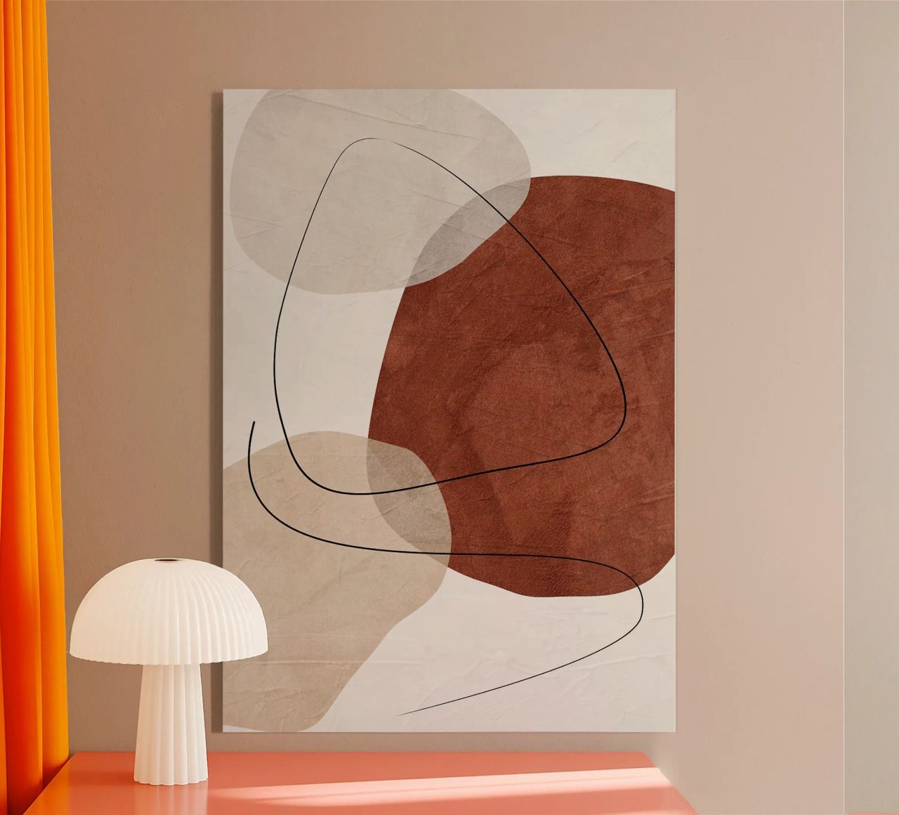 forme astratte linea forme organiche forme geometriche curve plexiglass da Gloria A Kifyuk