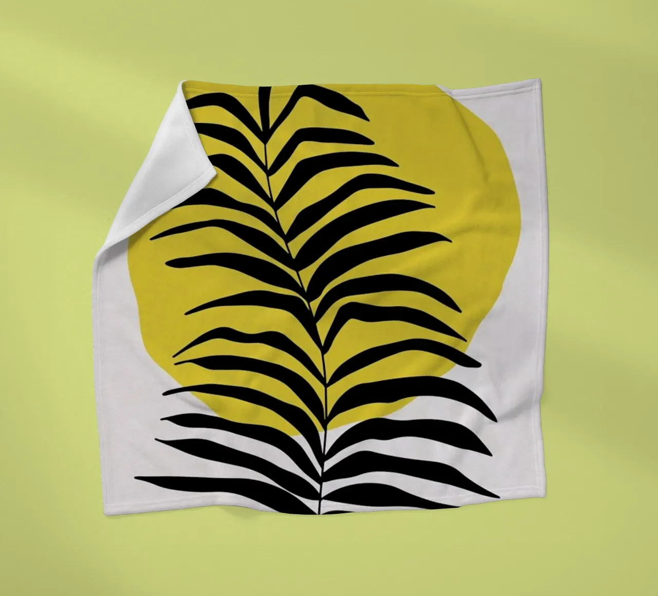 Leaves in the Sun coperta in pile da Pure