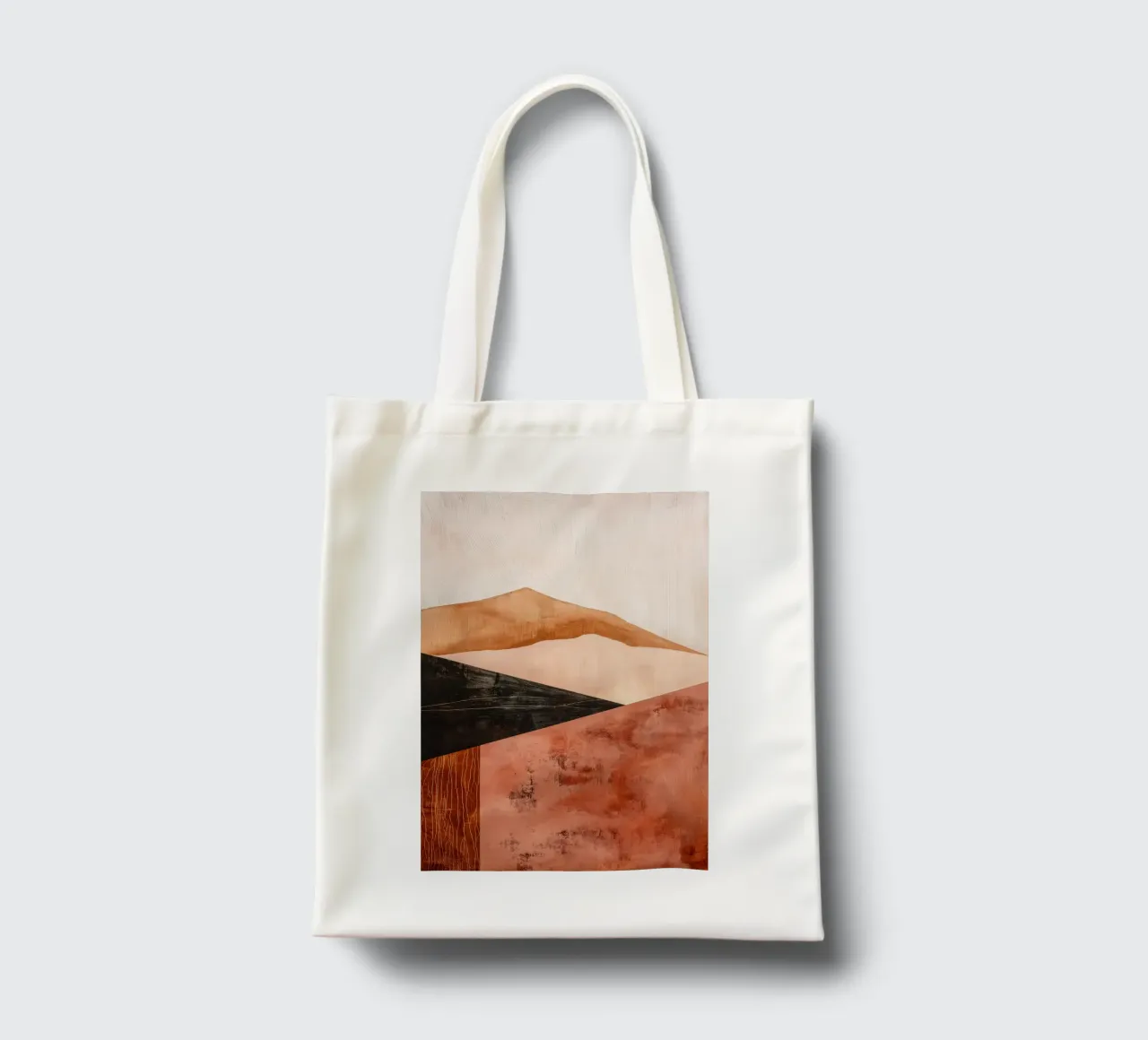 Abstract hills tote bag by Imagine