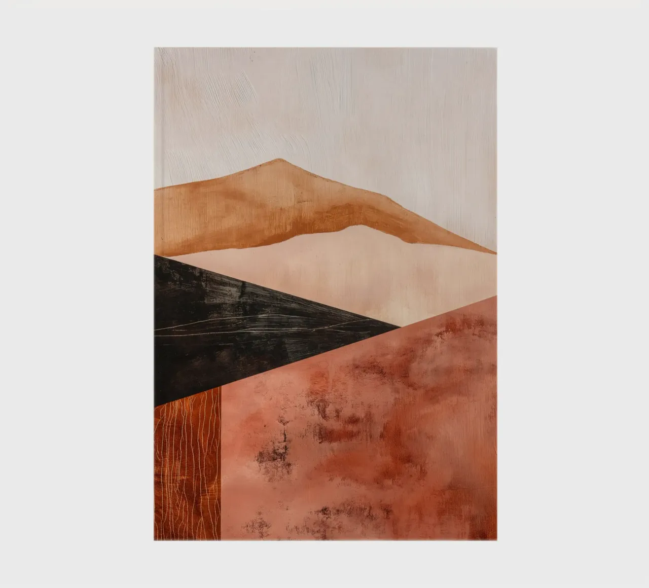 Abstract hills notebook by Imagine