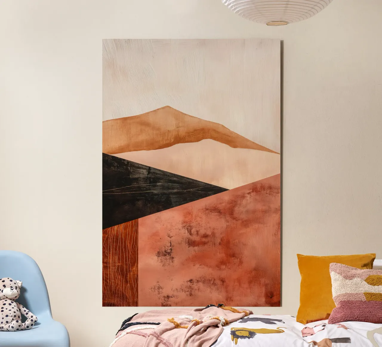 Colline astratte alluminio dibond da Imagine