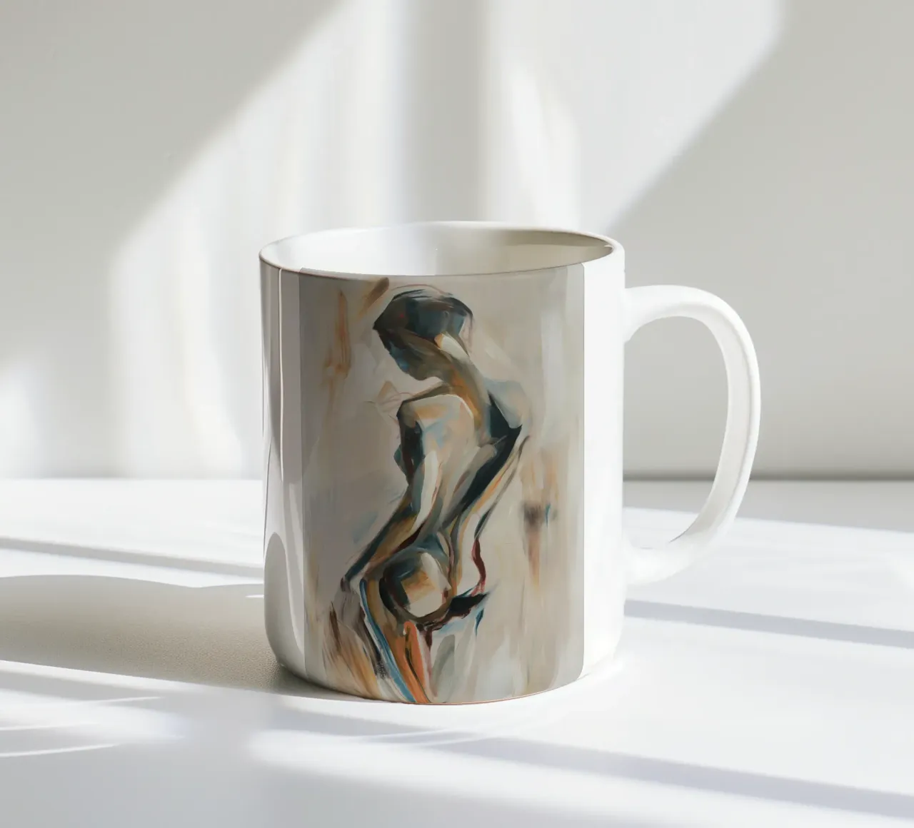 Donna nuda tazza in ceramica da Imagine