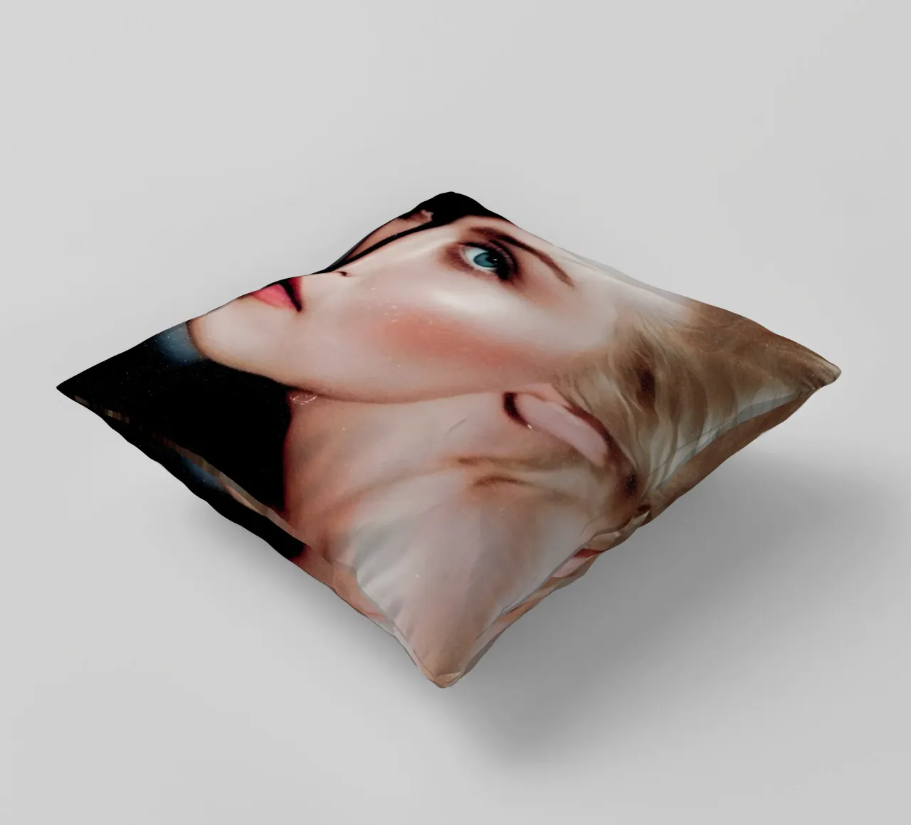 Madonna cuscino da Low poly art