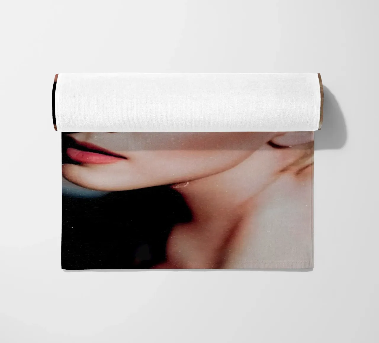 Madonna telo mare da Low poly art